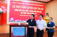 Quảng Ngãi vận động được 5,8 tỷ đồng hỗ trợ đồng bào bị thiệt hại do bão lũ