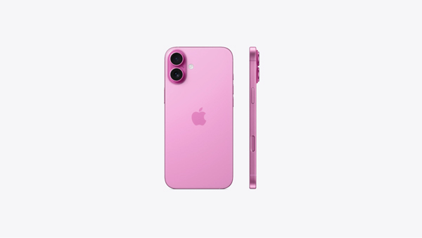 Mặt sau iPhone 16 Plus có cụm camera thiết kế đặt doc