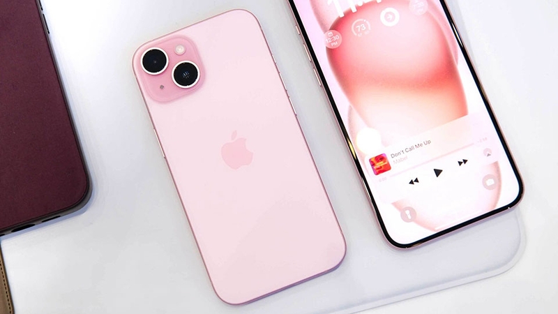 Phiên bản điện thoại iPhone màu hồng